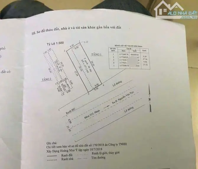 250 m2 đường 20 m, xd ChHDV hay KS. Dưới 40 tr/ m2. 10km tới Lotte Q7.