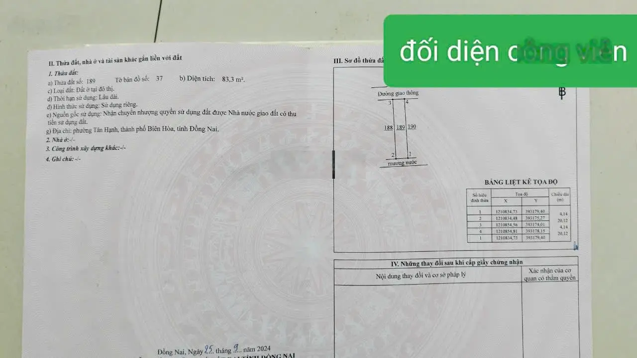 Nhỉnh 2 tỷ 9 có ngay nhà 1 trệt 1 lầu 83m2 mới tinh, có sân xe hơi, vị trí trung tâm Tp Biên Hòa