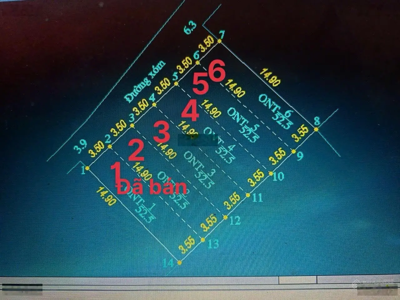 Chính chủ bán đất DT 52,5m2. Xóm Sắn, thôn Trung Cao, xã Trung Hòa, huyện Chương Mỹ