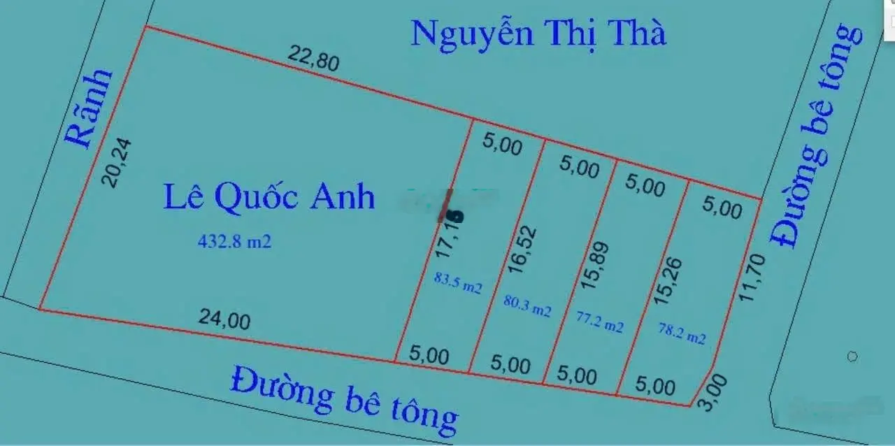 Cần bán lô đất gần quy hoạch cụm công nghiệp và đường Vành Đai 5 tại xã Hợp Thanh