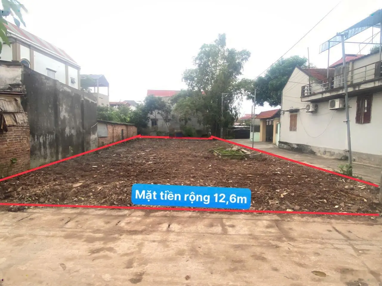 Bán đất dân cạnh khu đấu giá Bạch Đa, Kim Hoa, Mê Linh. Lô góc 104m2 giá 36tr/m2 đường 4m MT 6m