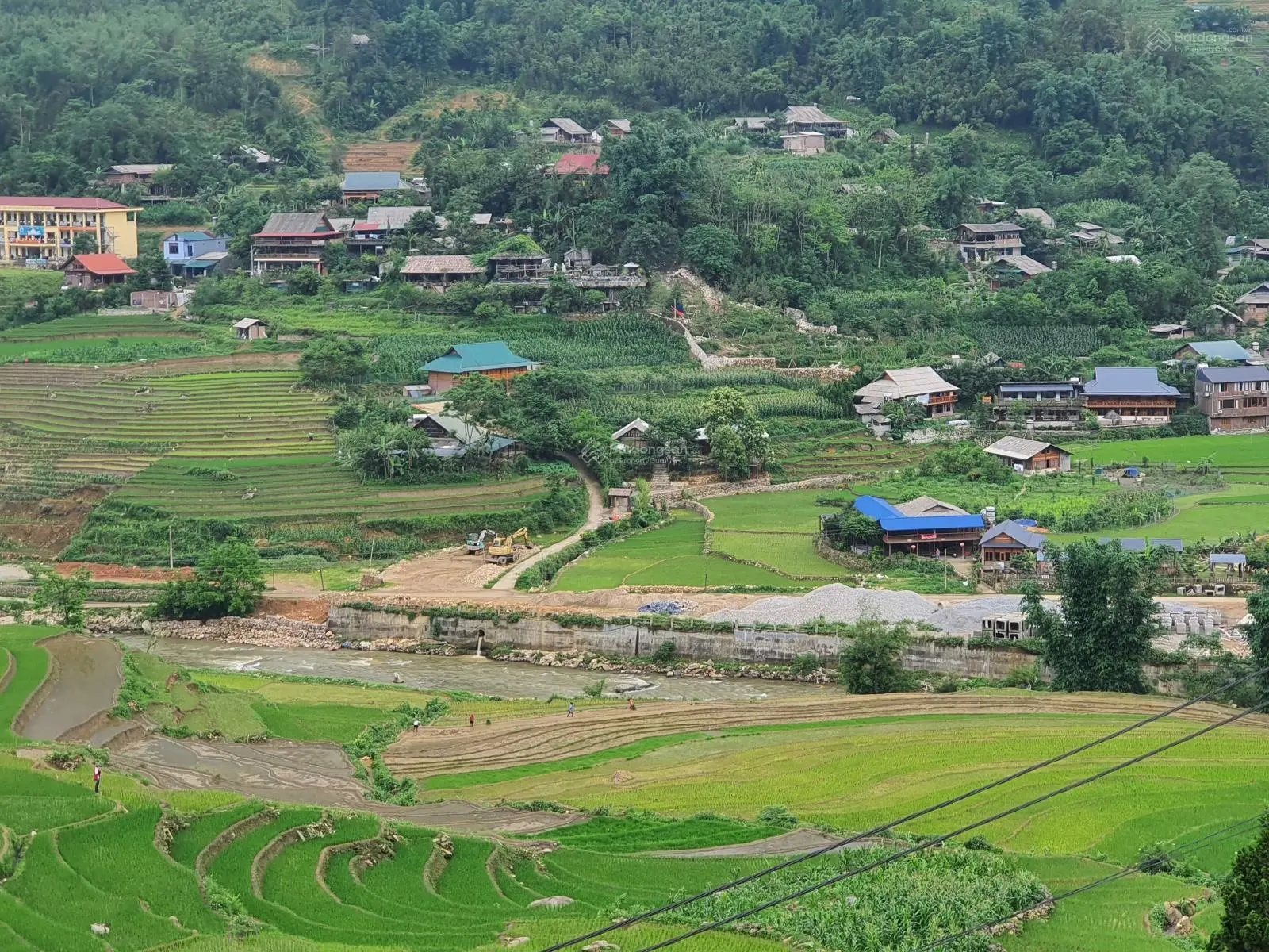 Bán đất view đẹp tại Mường Hoa, Sa Pa, Lào Cai. Diện tích 1000m2, giá thương lượng