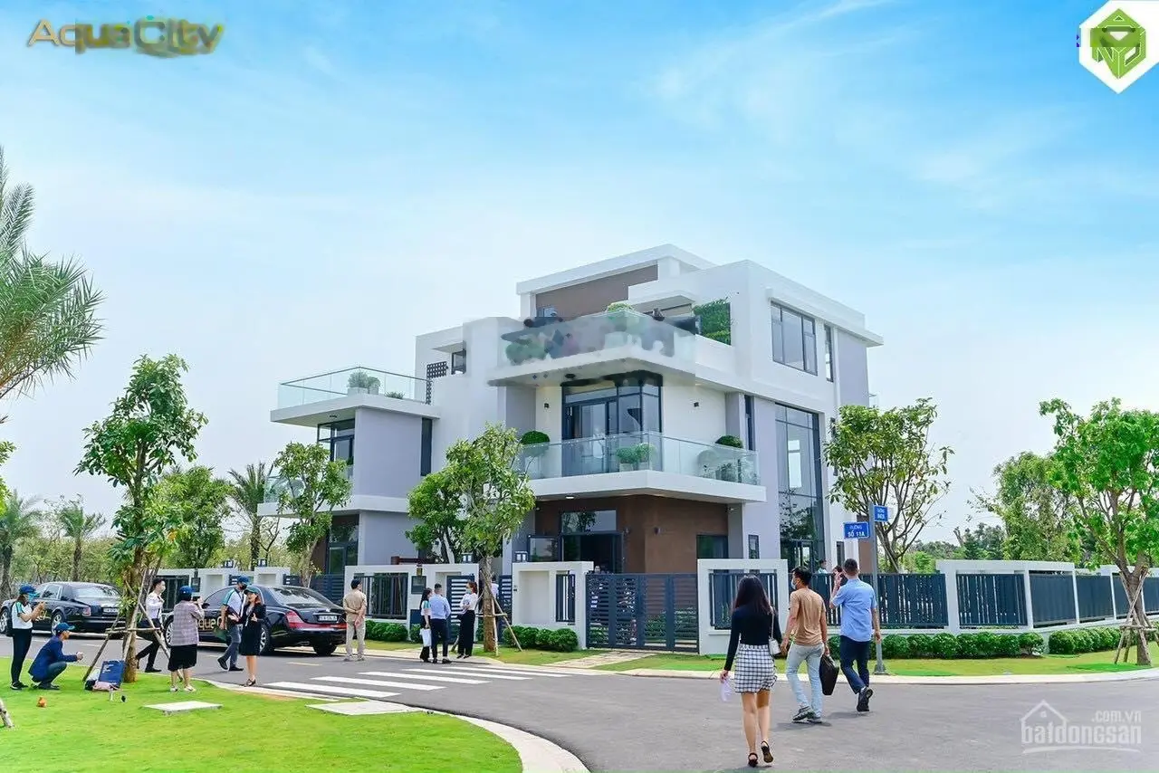 Biệt thự song lập Aqua City căn góc The Suite HĐ mua bán 10 tỷ LH: 0907353547 chủ thiện chí, HĐMB