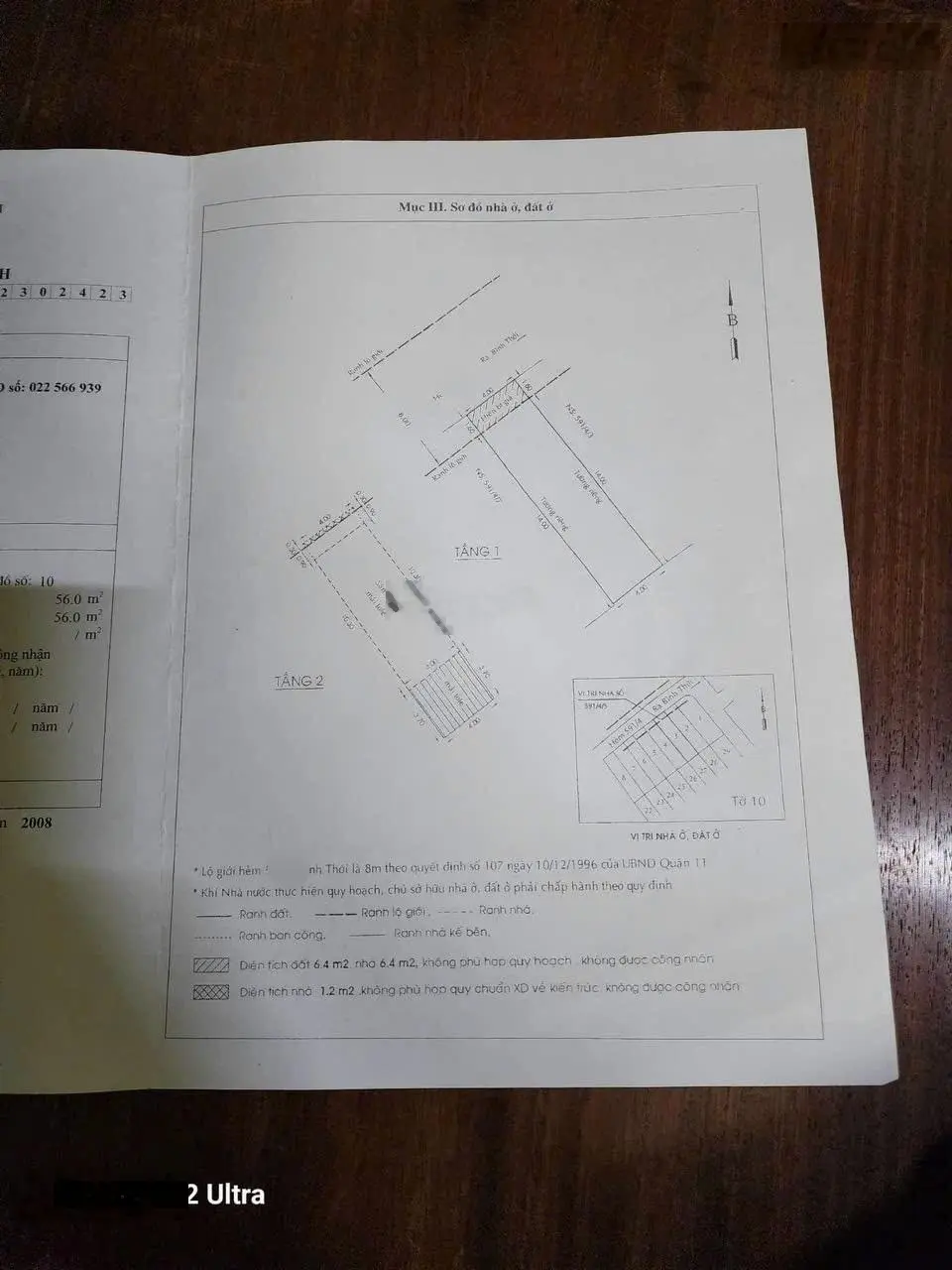 Bán nhà quận 11 sát quận 10 - hẻm ôtô 8m thông gần mặt tiền - 62m2 ngang 4m sổ vuông a4 không lỗi