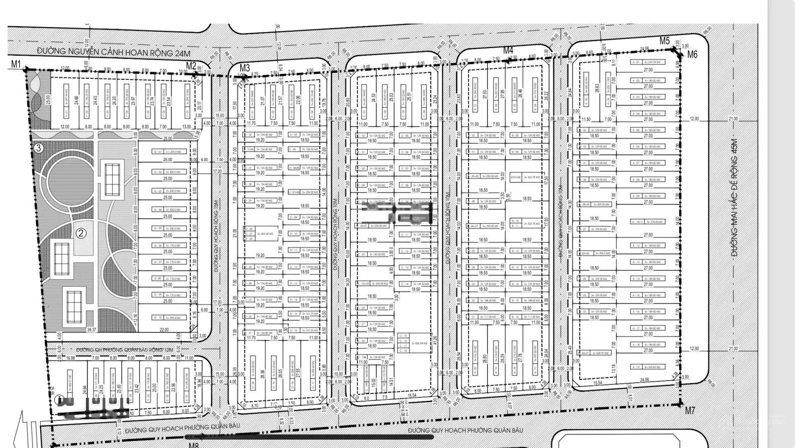 bán đất xây Biệt Thự ở tại dự án Golden city 10 - CKV vinh