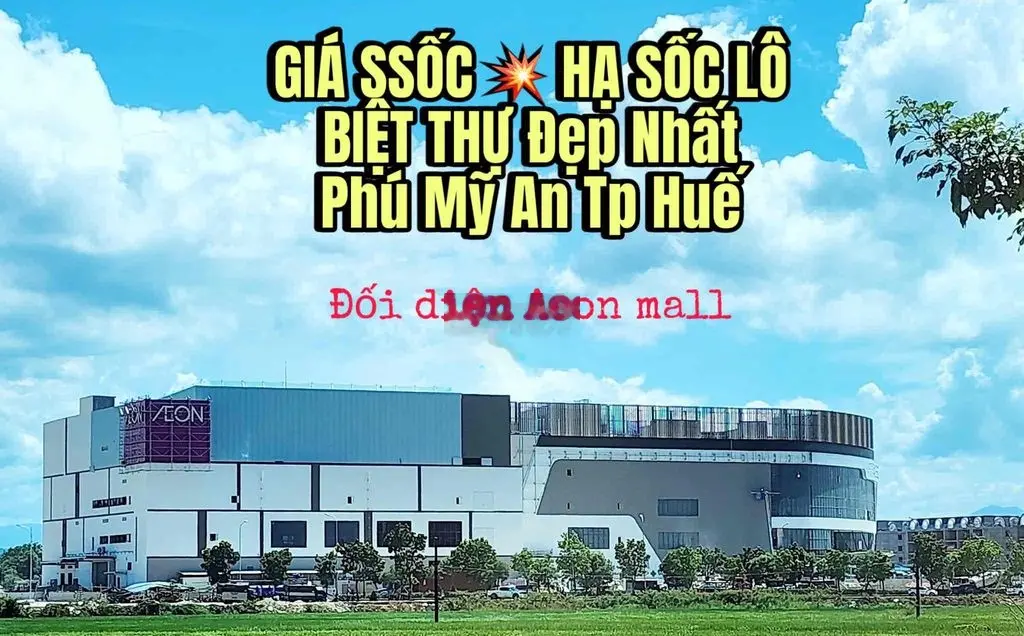 GIÁ SSỐC 💥 HẠ SỐC LÔ BIỆT THỰ Đẹp Nhất Phú Mỹ An