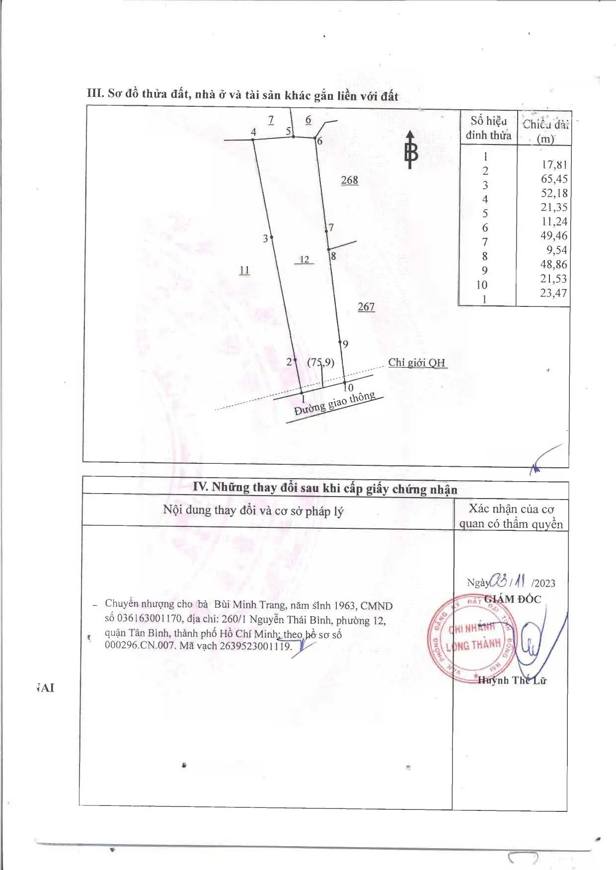 Bán gấp đất vàng sân bay Long Thành