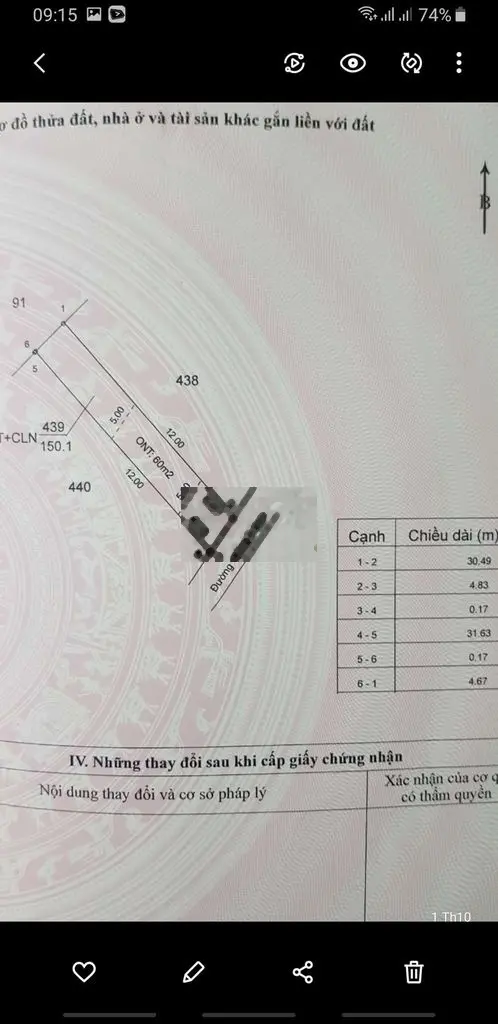 Rẻ hơn lô bên cạnh một trăm triệu