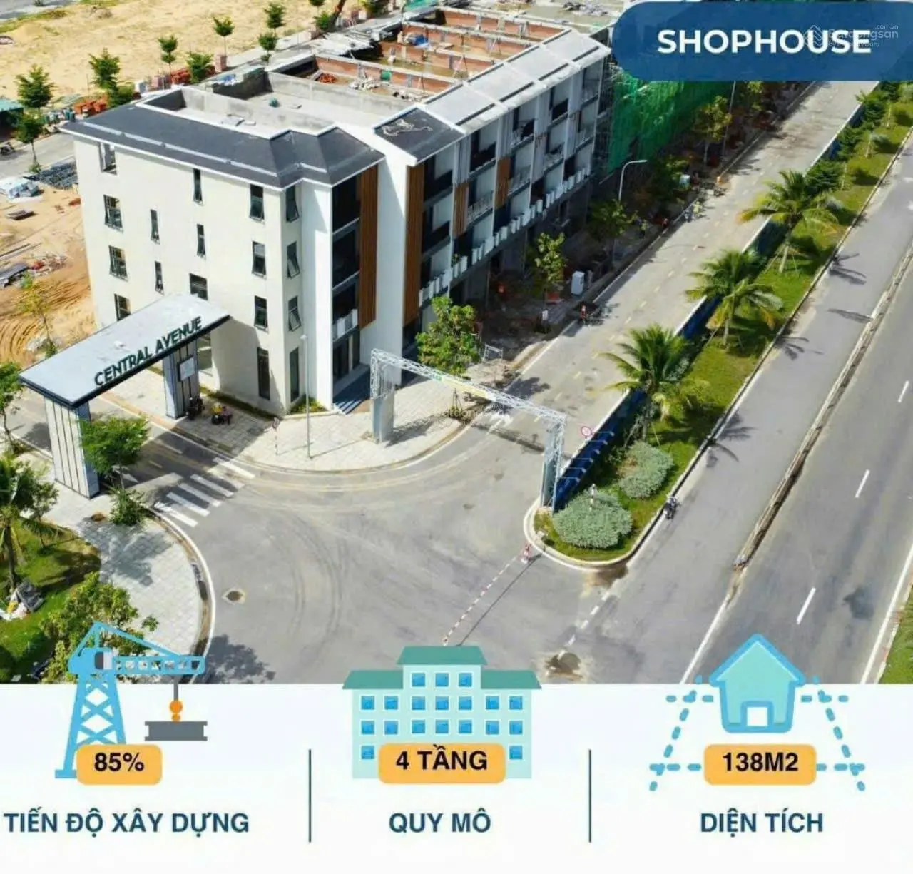 Hot bán đất nền dự án tại Central Avenue Quy Nhơn - giá 2 tỷ, diện tích 100m2