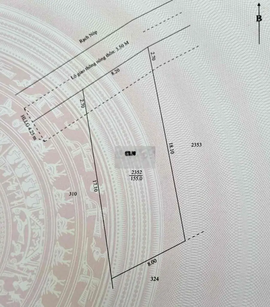 Nền 8X20 - 730 Triệu - Lộ Oto - Có Giá Tốt - Cách Chợ Phong Điền 3,5Km