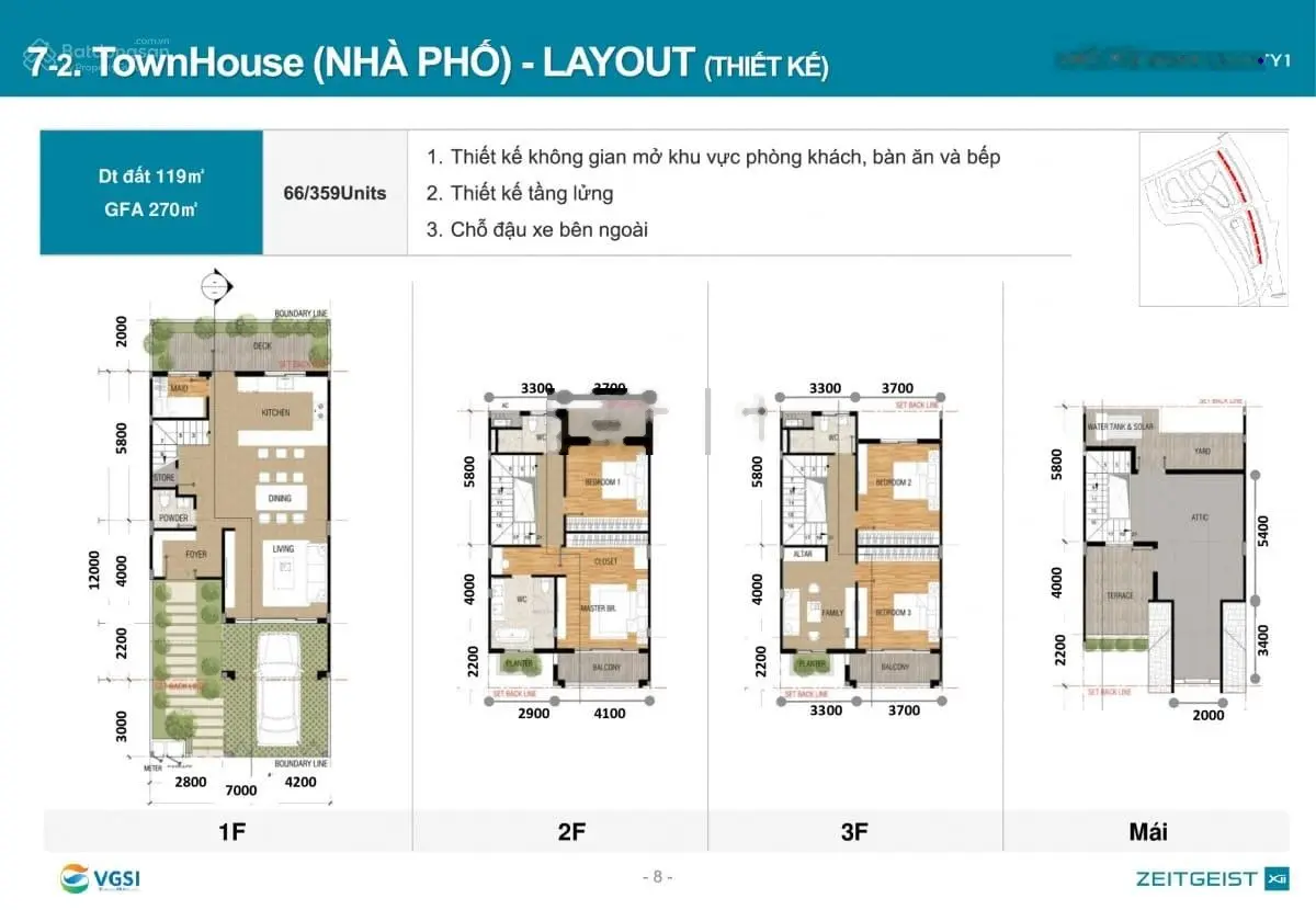 Bán nhà phố GS - Nhà Bè 7x17m, DT sàn 270m2, giá 18 tỷ thanh toán theo tiến độ, tốt nhất thị trường