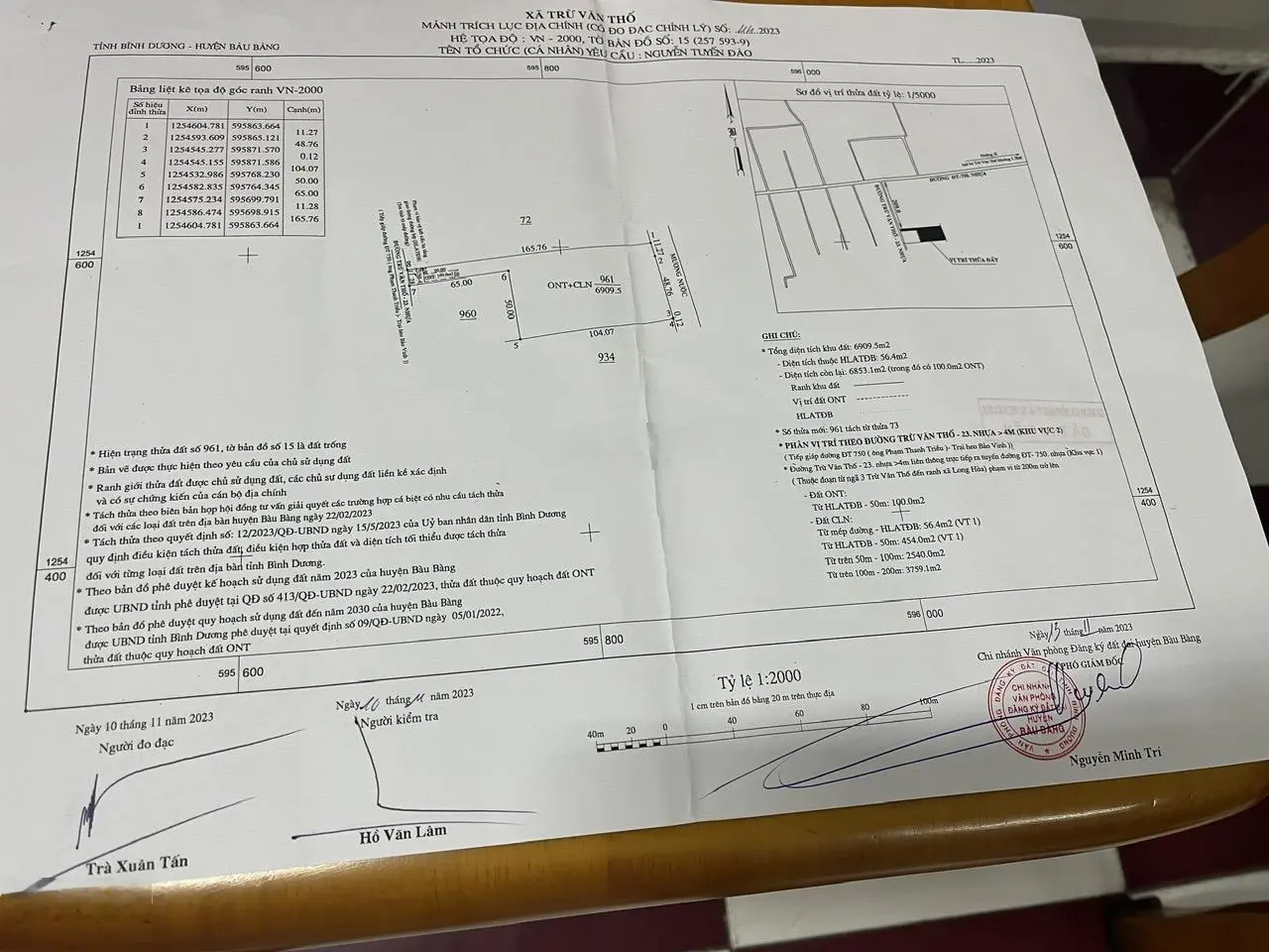 Đất gần chợ Trừ Văn Thố, Bàu Bàng, đối diện KCN Cây Trường, đường nhựa 6m, giá rẻ