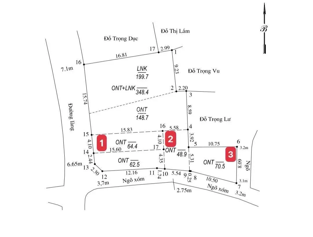 64.2m2 -Trục chính kinh doanh - ô tô tránh - gần KCN Phù Yên - Quốc Lộ 6-2km- giá chỉ 2.35 tỷ