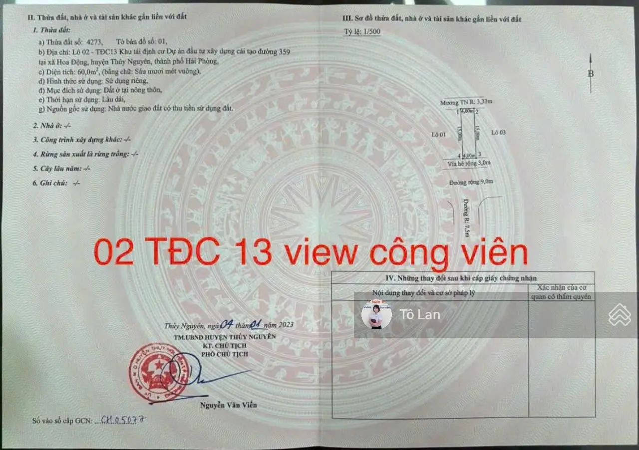 Tái định cư Hoa Động đẹp long lanh k lỗi lầm nhỏ. Giá chỉ có 2,8x tỷ