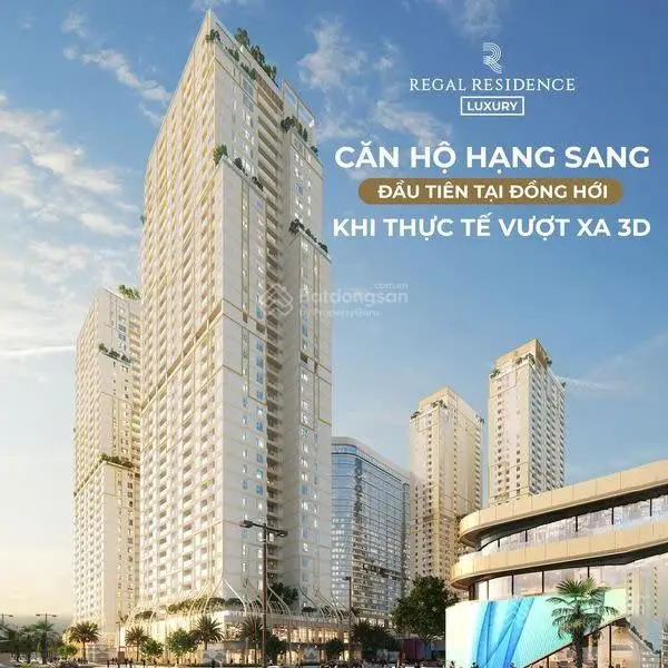 Bán căn hộ hàng hot tại khu đô thị Regal Legend Quảng Bình, 4,5 tỷ vnd, 79m2, 2 phòng ngủ