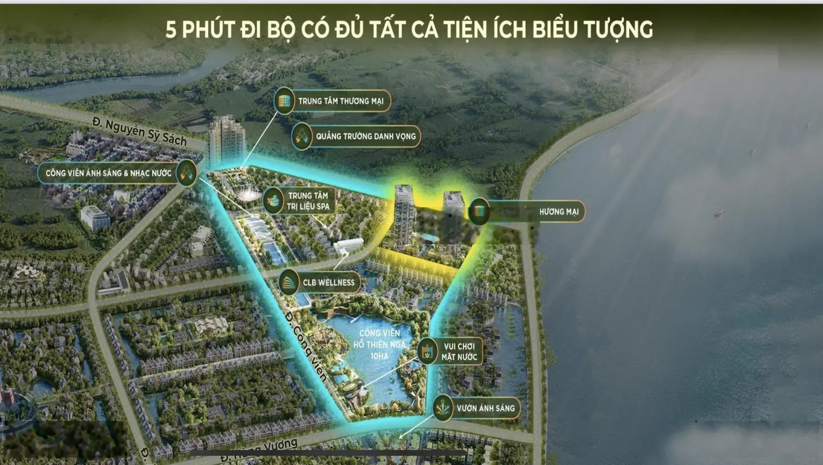 Quỹ căn hộ 3PN chung cư Ecopark Vinh - Chung cư Seaview Residences - Nhận nhà trọn gói chỉ 4,x tỉ