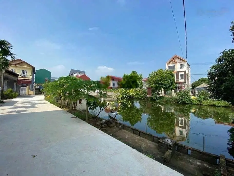 View hồ thoáng mát Đa Ngưu - Tân Tiến gần KĐT Ecopark