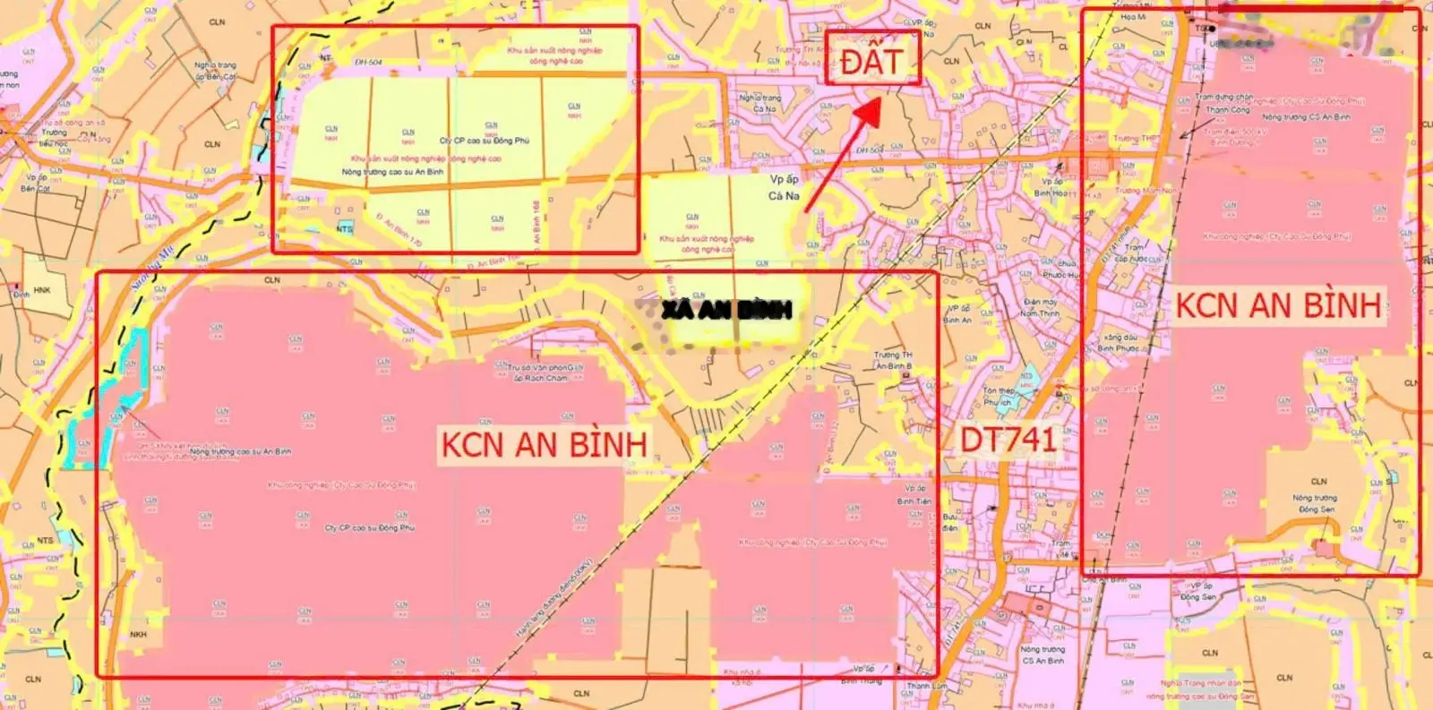 Bán đất chính chủ sát 2 KCN Lớn 1000hecta tại Bình Dương giá bao rẻ