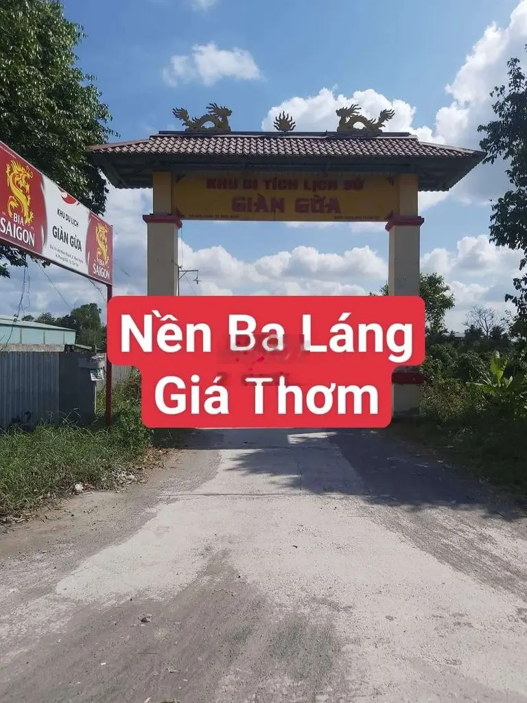 Nền 51m2 thổ cư KV5 Ba Láng