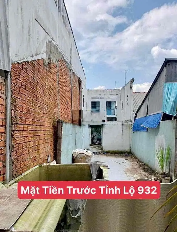 Nền 86m2 Thổ Cư - 2 Mặt Tiền - Tỉnh Lộ 932 - Cách Chợ Vàm Xáng 100m