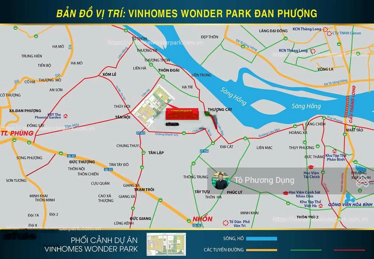 Nhận booking Vinhomes Đan Phượng - Vinhomes Wonder Park - DT 70m - 100m - 300m2, Liên hệ 0844866336