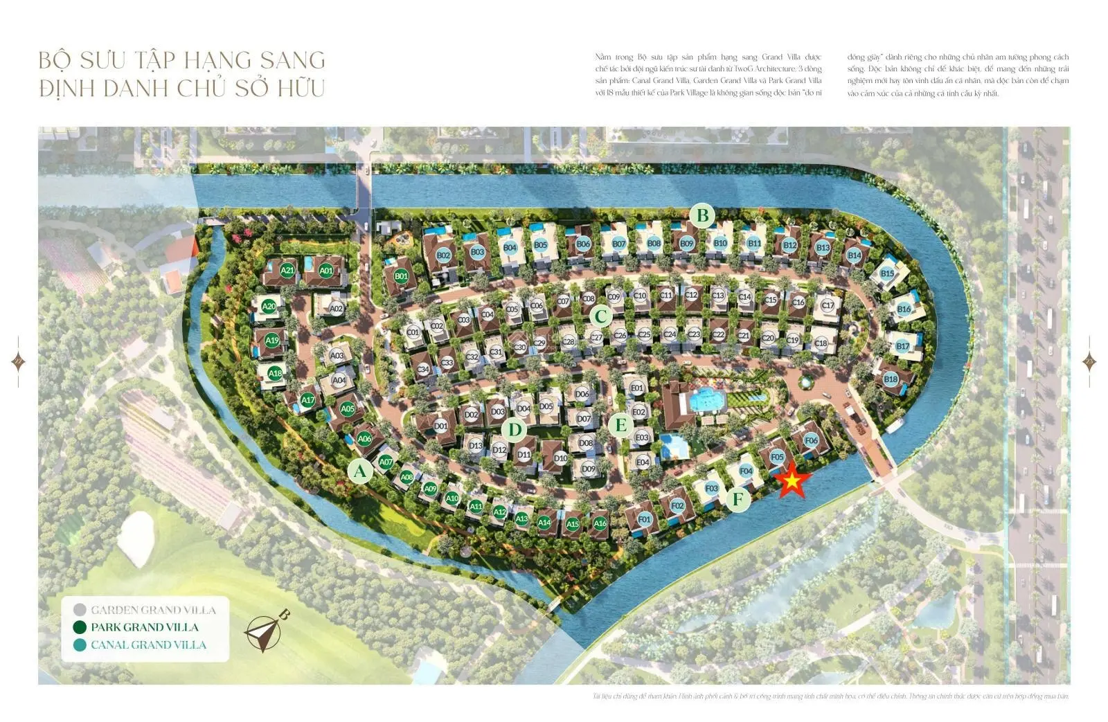 Siêu phẩm dinh thự Canal Villa phân khu Park Village