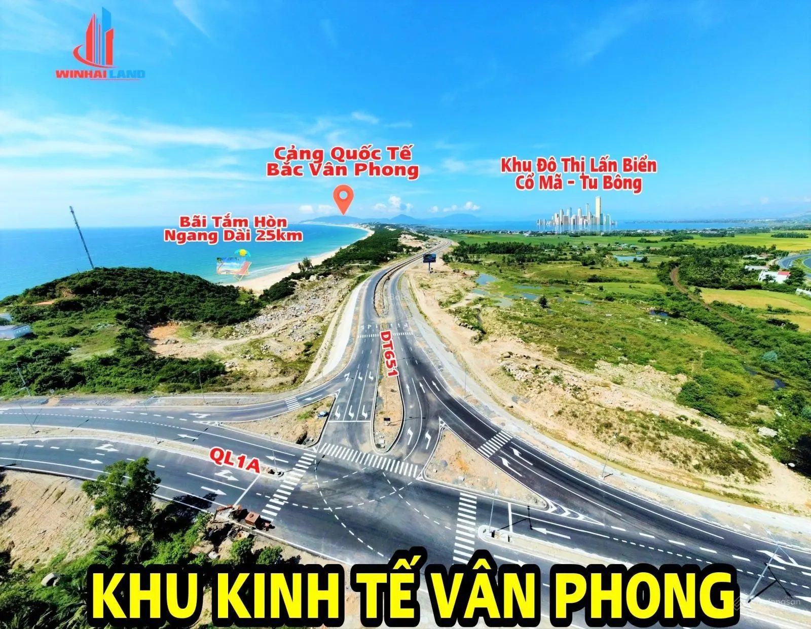 Đất đẹp 6 làn xe, view 2 mặt biển