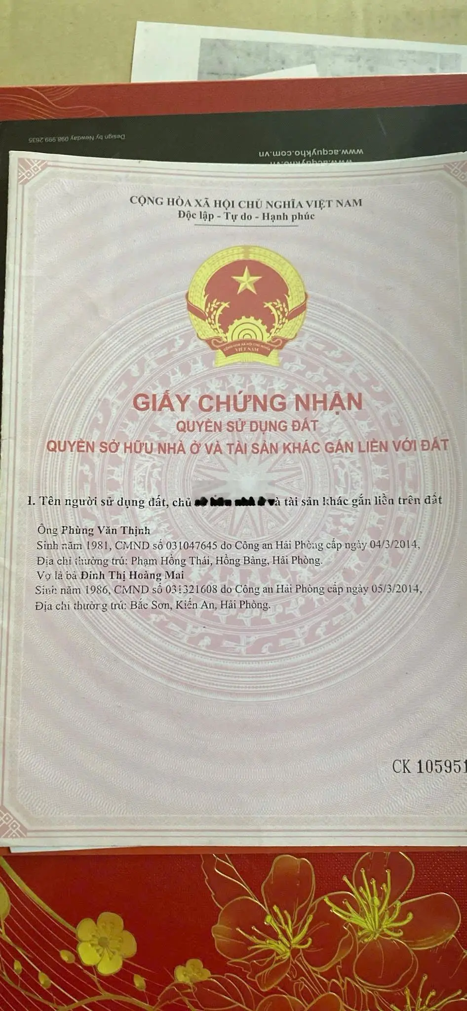 Bán nhà phố Ngô Gia Tự, Hải An, Hải Phòng