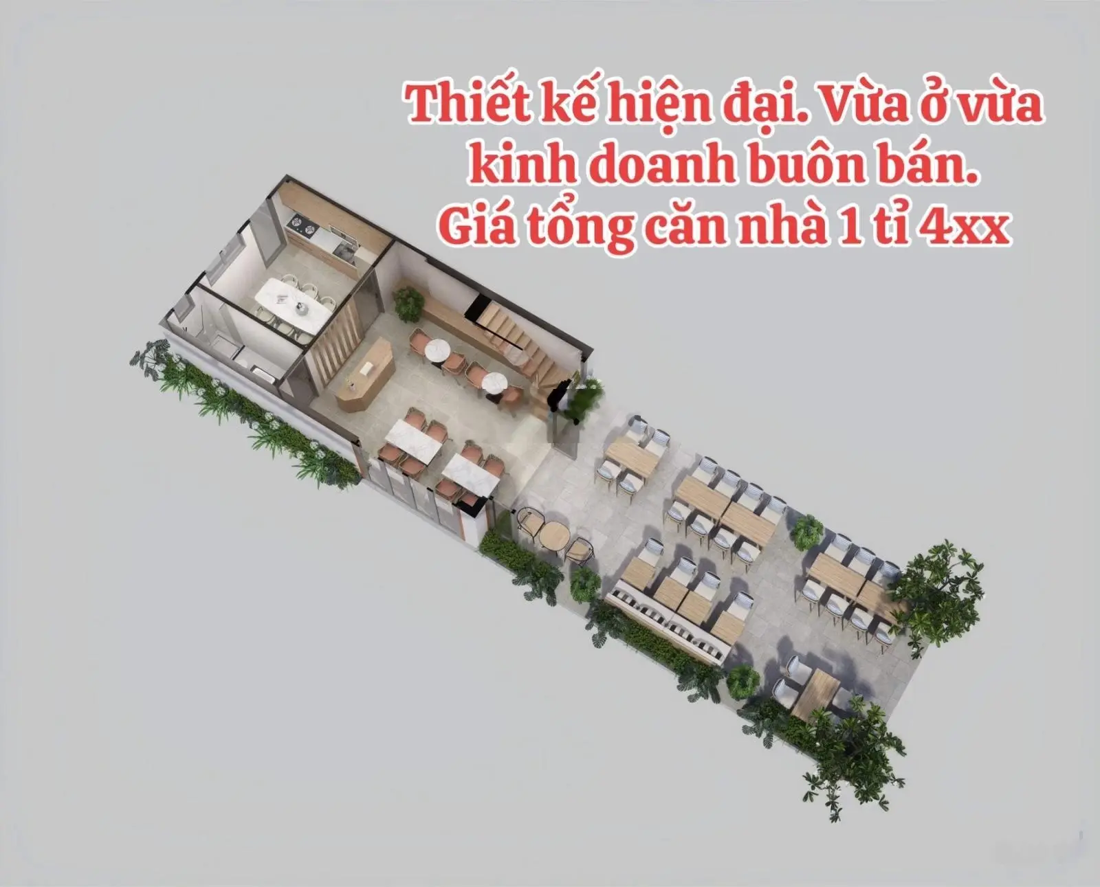 Nhà mặt tiền kinh doanh tại bàu bàng giá siêu hời