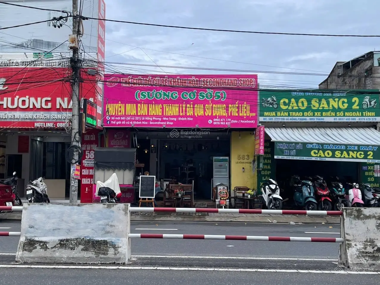 Bán đất tặng nhà mặt tiền Lê Hồng Phong Nha Trang mặt tiền kinh doanh giáp khu đô thị sân bay cũ