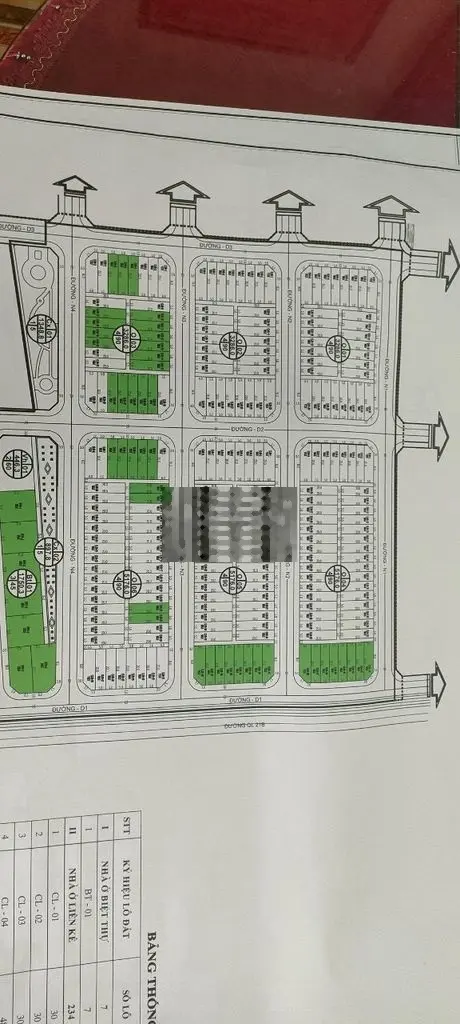 Bán mảnh đất khu dân cư tập trung Xã Trực Thái 5x20m mặt đường QL 21B,