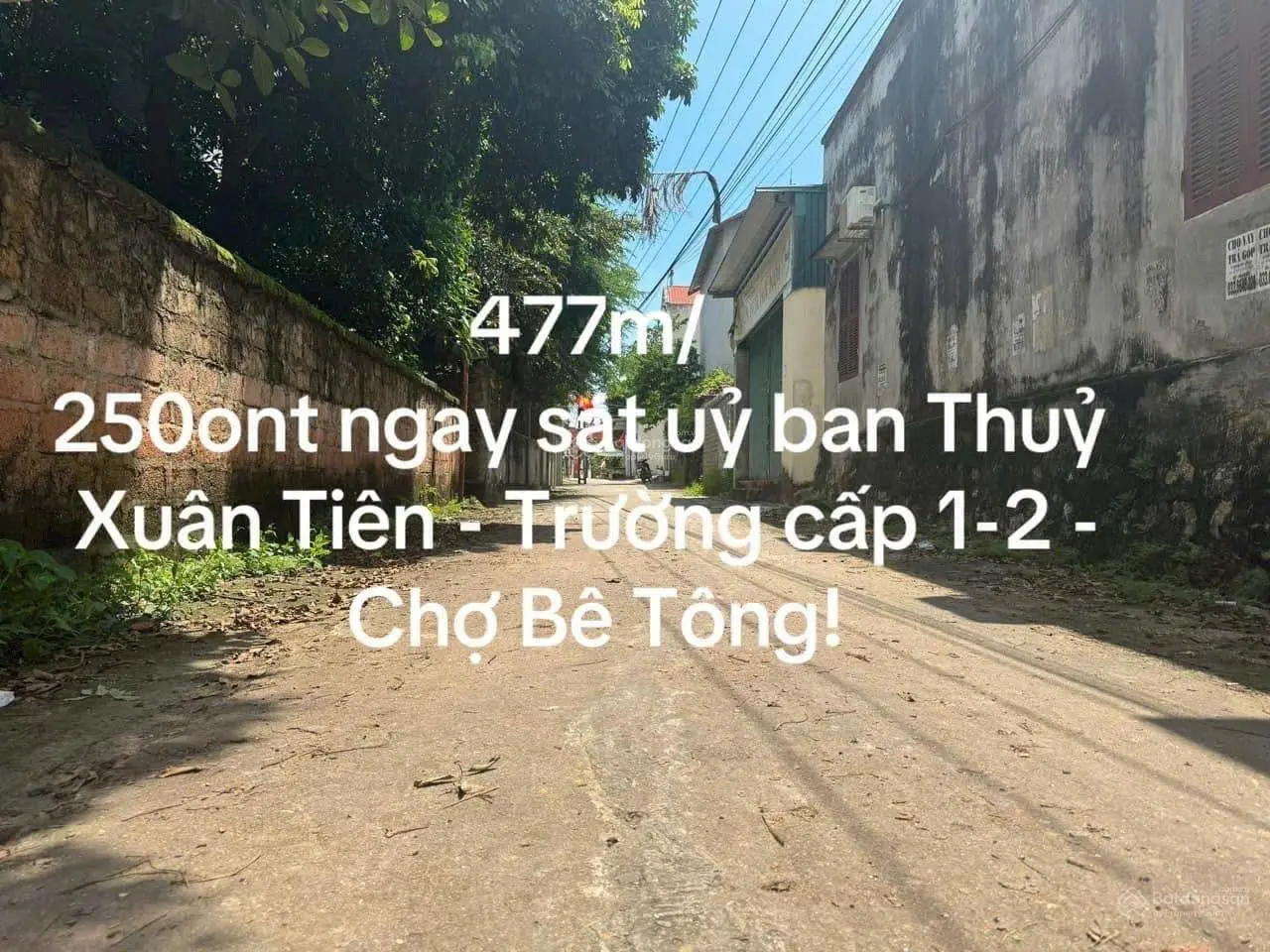 hàng chính chủ 447m có 250tc chương mỹ hà nộicần bán