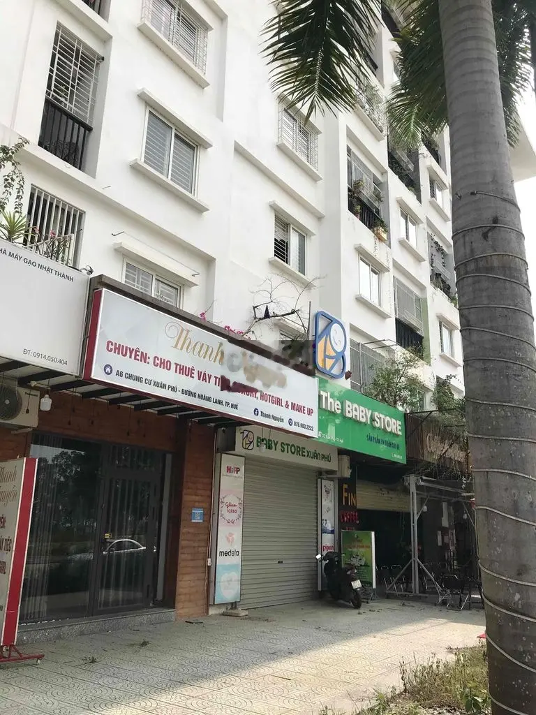 Cần bán căn shophouse kinh doanh chung cư Xuân Phú mặt tiền Hoàng Lanh