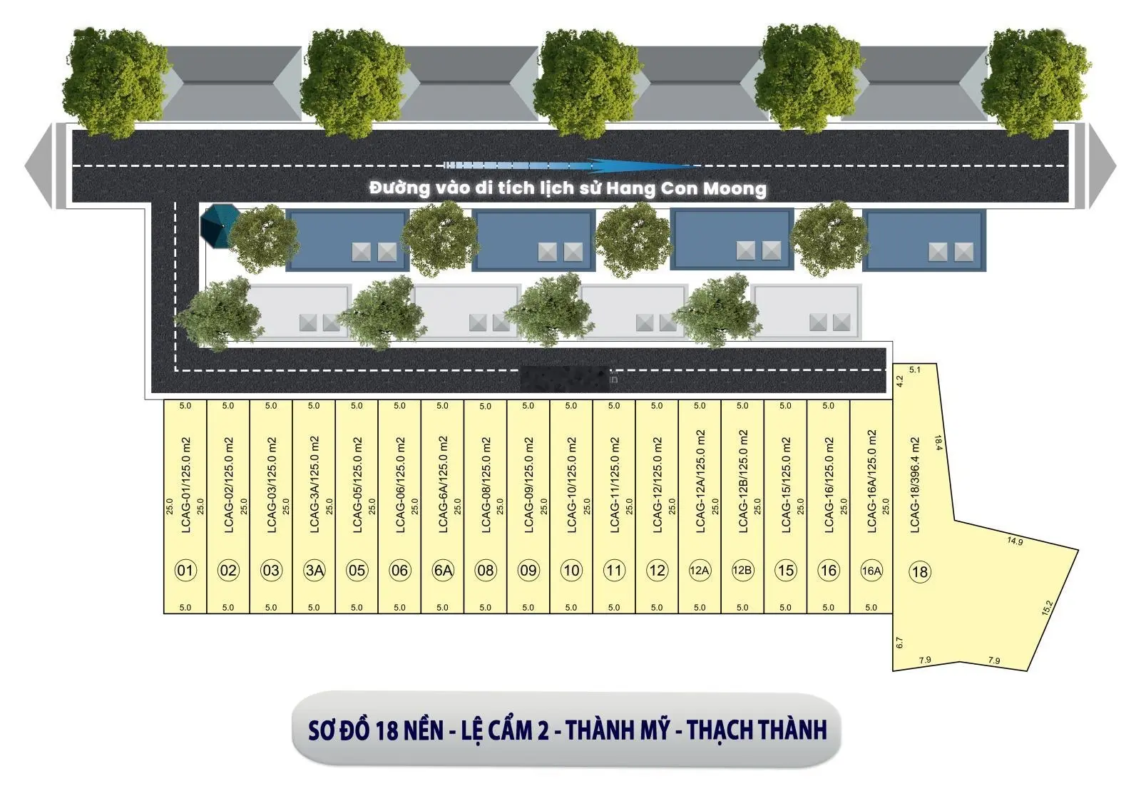 Chính chủ chuyển nhượng lô đất ngay đường ra Hang Con Moong chỉ hơn 500k/m2