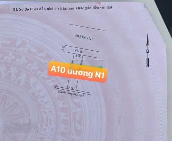 Giỏ hàng 100m2, 147m2, 300m2 mới nhất khu Bình Nguyên, cập nhật liên tục, sổ sẵn công chứng ngay