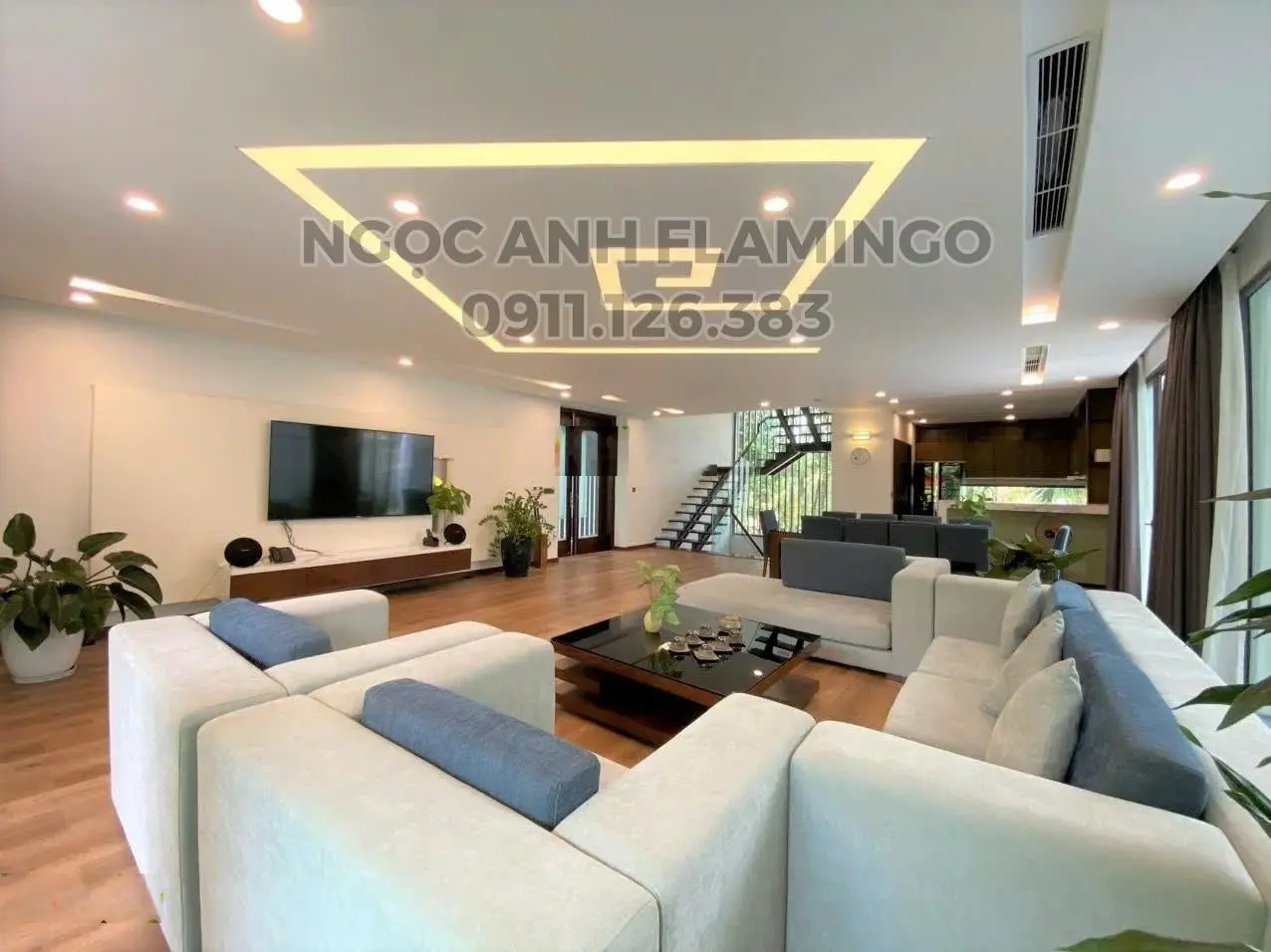 Duy nhất Biệt Thự 375m2 view hồ, vị trí trung tâm 5 PN giá tốt nhất không có căn thứ hai