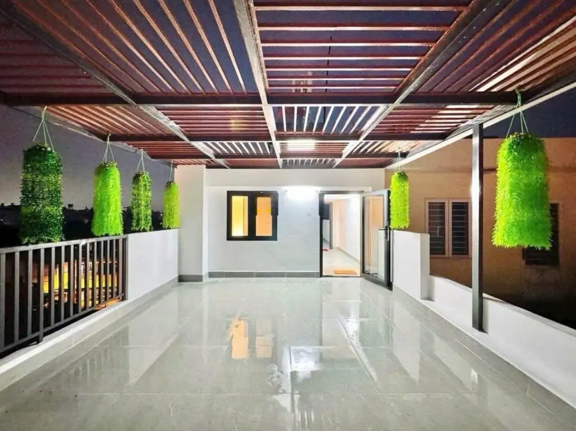 Giá rẻ như cho nhà đường Nguyễn Xuân Ôn, P2, Bình Thạnh. 4,7x17m (80m2)TK: 4 tầng, 5PN