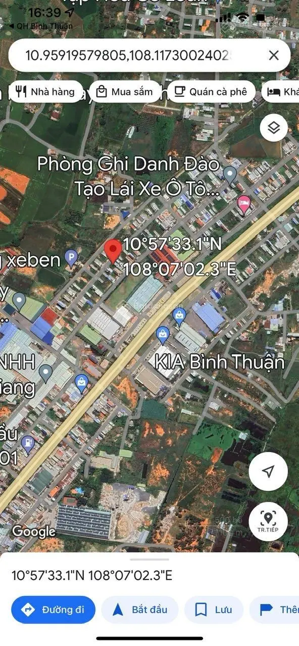 Cần bán lô đất 100m2 thổ cư đường nhựa KDC Bến Lội Lại An - TP Phan Thiết - giá ngộp