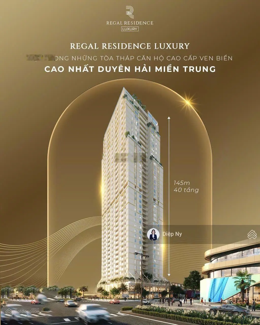 Sắp ra mắt căn hộ view biển 5 sao Regal Luxury 40 tầng sở hữu lâu dài, giá từ 1,x tỷ đồng