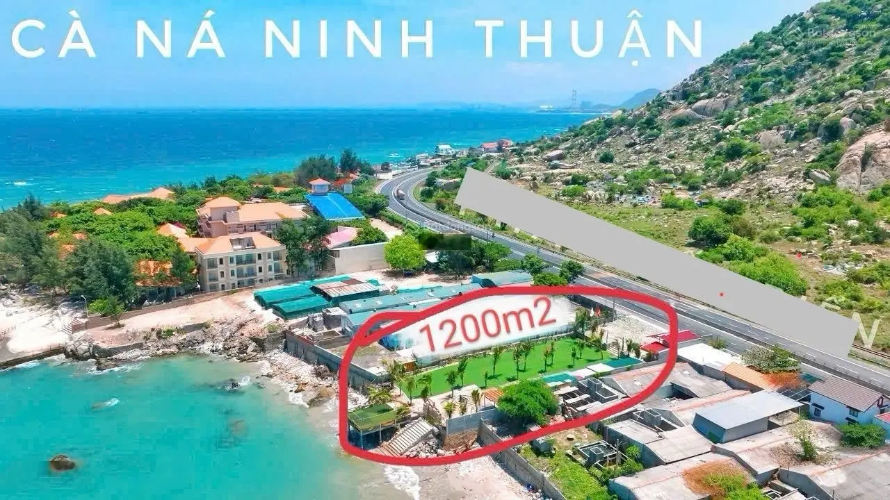 Bán gấp 960m2 đất tmdv biển cà ná, 19 tỷ , pháp lý đầy đủ