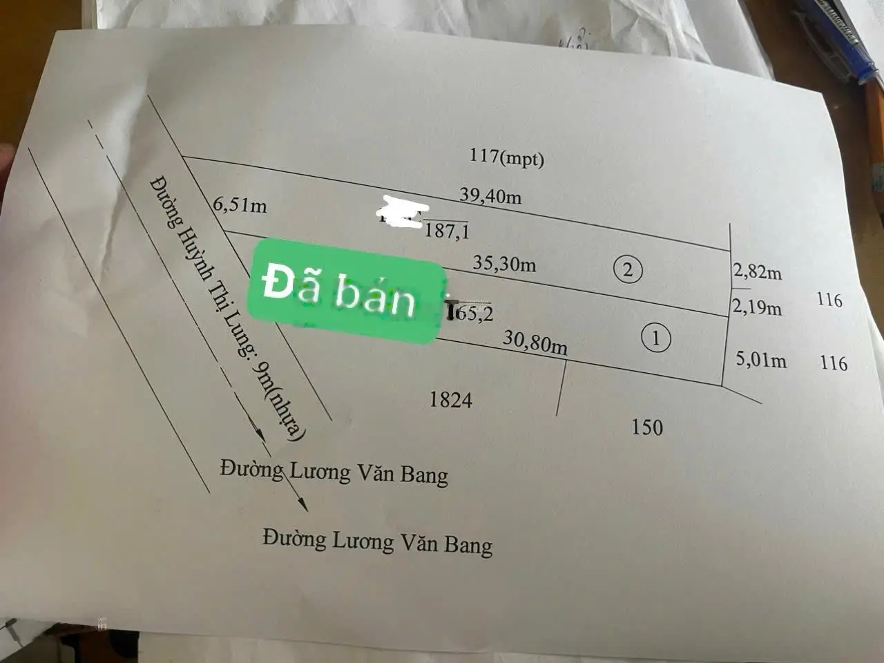 Cần bán đất biệt thự chính chủ của Tài tại Tp Tân An, Long An