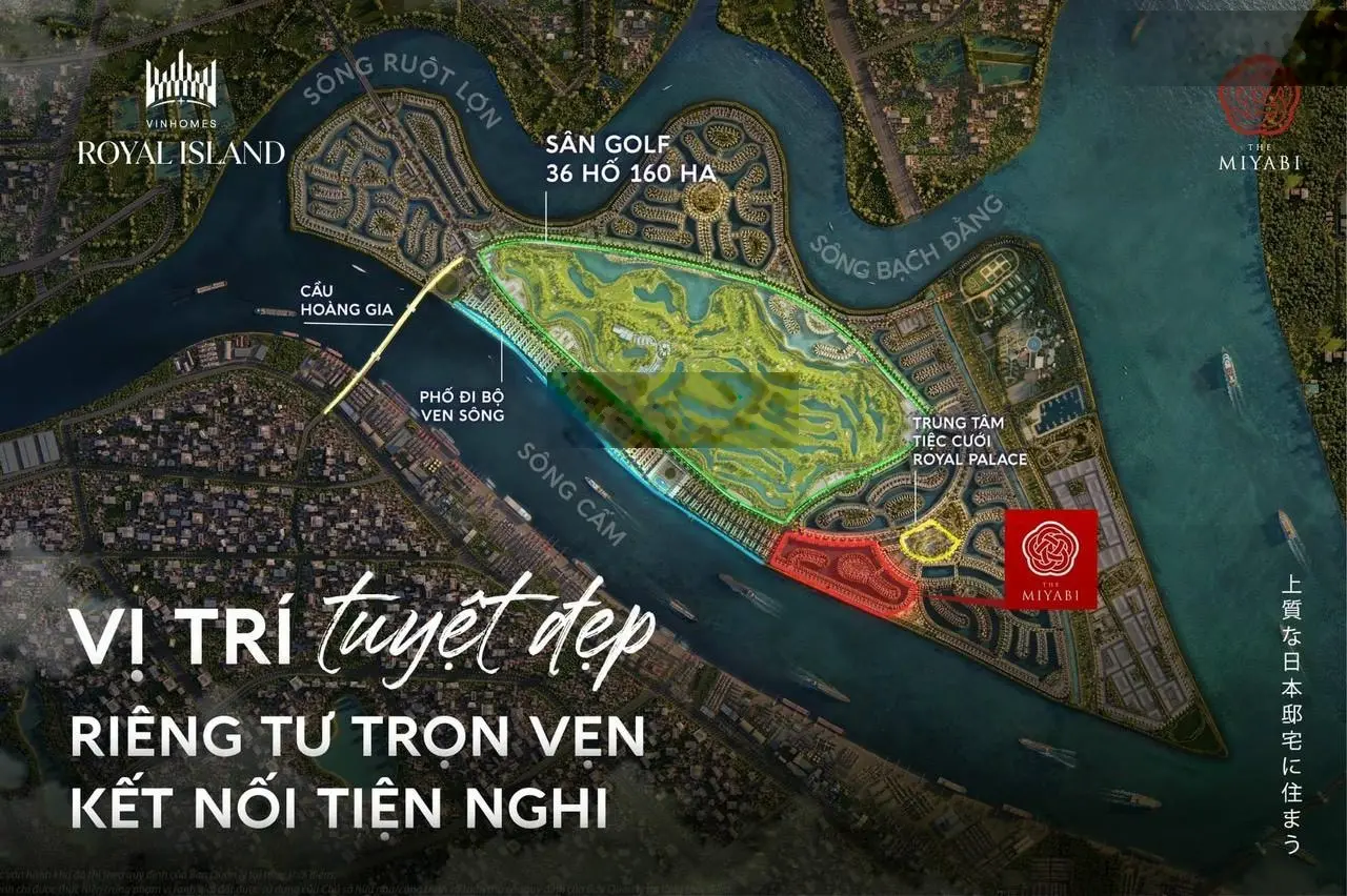 Cơ hội vàng để đầu tư tại Vinhomes Royal Island Vũ Yên, Hải Phòng