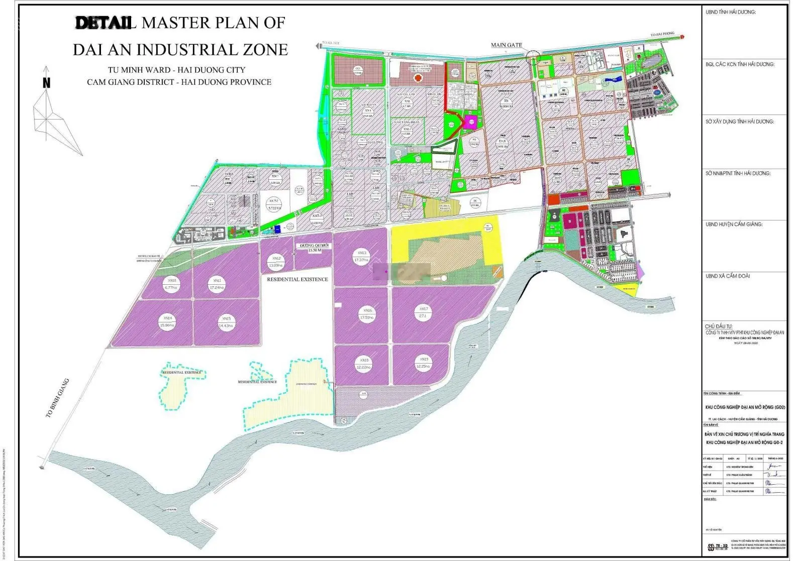 Chuyển nhượng lô 6,5ha xây xưởng vị trí đẹp tại khu công nghiệp Đại An mở rộng - duy nhất 3,1tr/m2