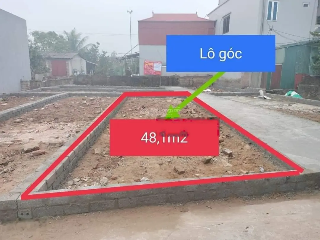 Bán lô góc 48,1m2 ô tô đỗ cửa tại Thanh Mai, giá 1,7x tỷ cách TT Kim Bài hơn 1km, gần chợ ủy ban