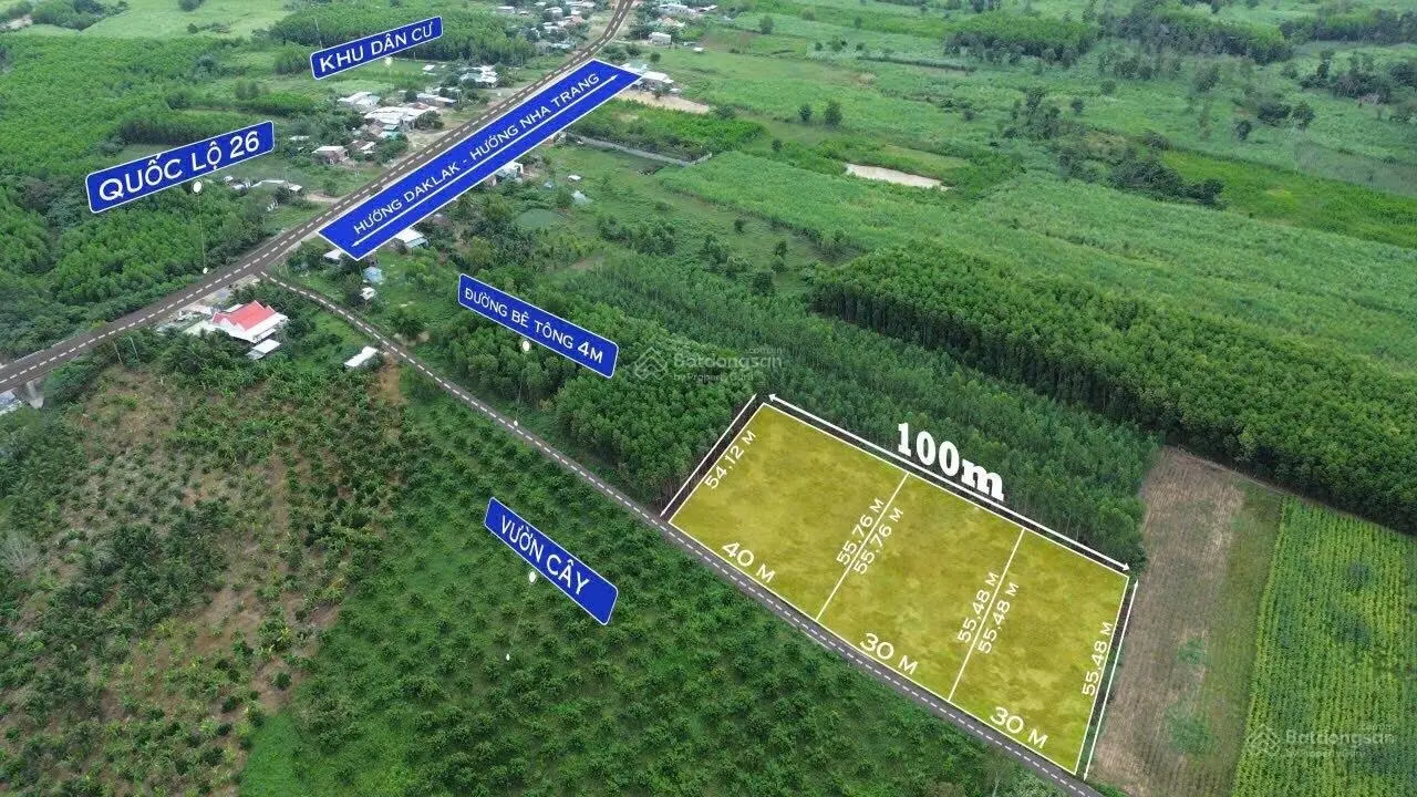 Cần bán 5333m2 đất tại Thôn Suối Mít xã Ninh Tây, thị xã Ninh Hoà giá đầu tư