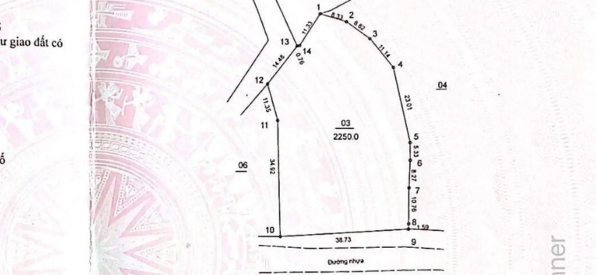 Bán đất chính chủ 2200m2 mặt tiền 38m - đường TL 446, Yên Trung, Yên Bình