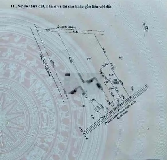 Đất Nghĩ Dưỡng 1001M2 - Cách Quốc Lộ 61C 1,5Km - Lộ Oto - Giá 2,4 Tỷ