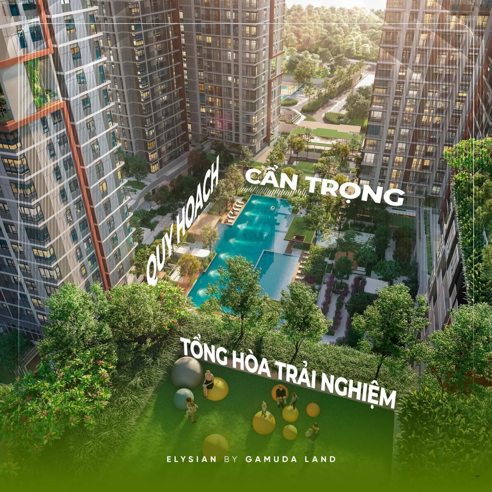 Căn hộ cao cấp phát triển bởi GAMUDA LAND tại Tp. Thủ Đức -TT hơn 1 tỷ trong 2 năm nhận nhà ngay.