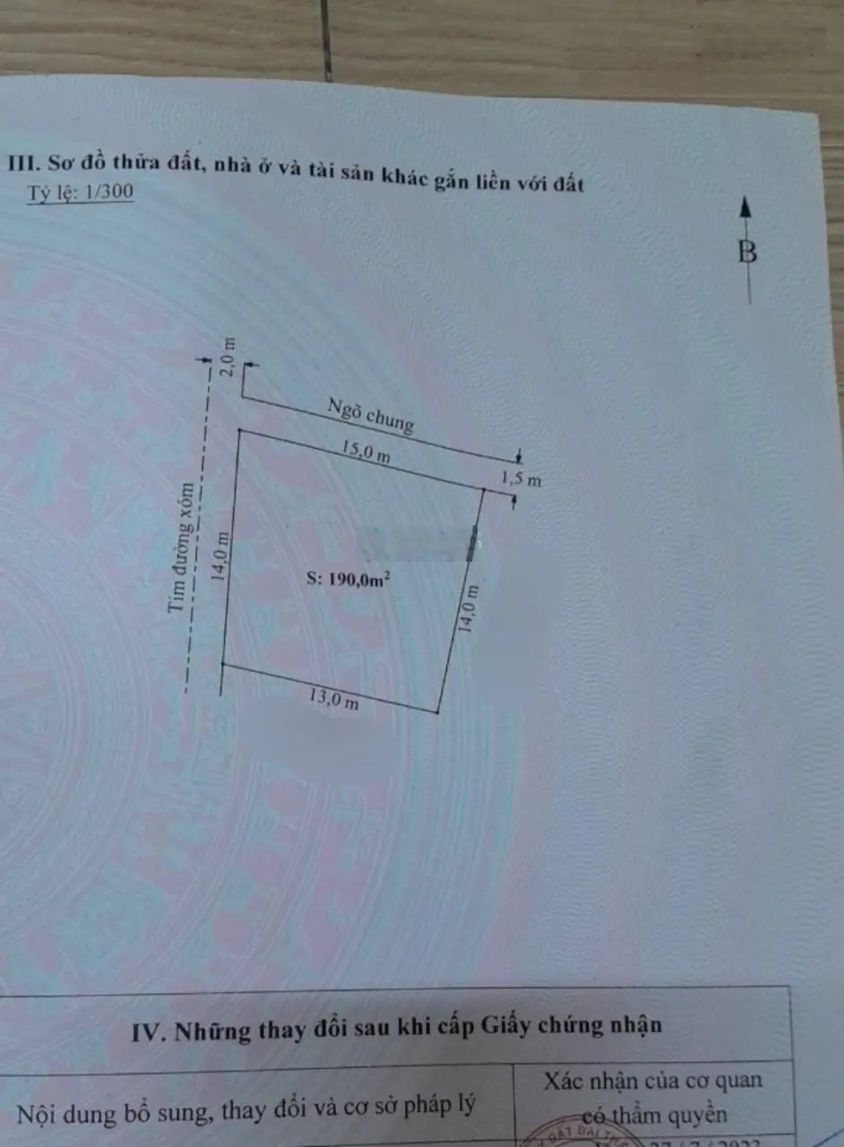 (Hot) lô góc 190m2 ngang 14m đường 4,5m tại Đồng Thái, An Dương