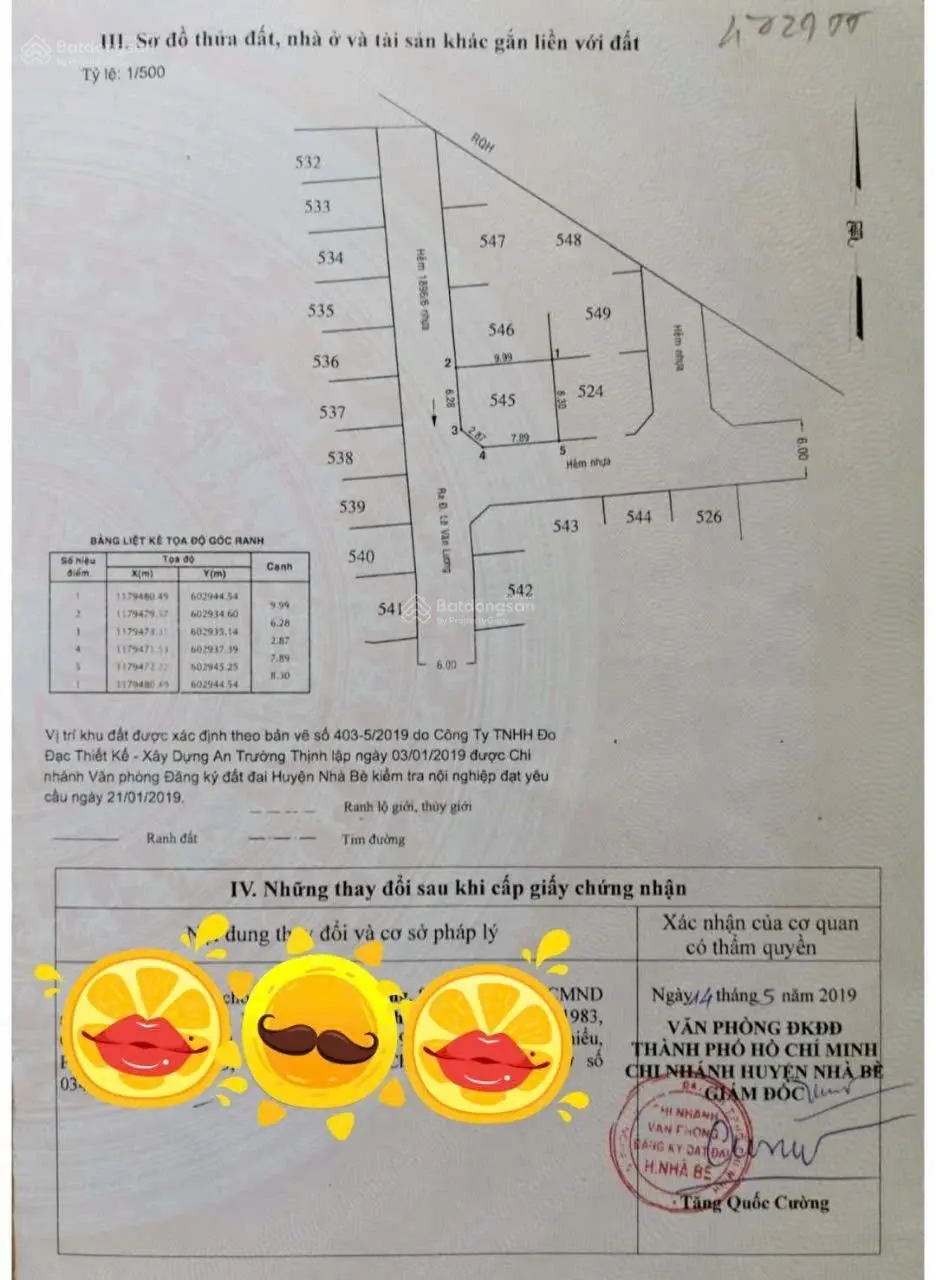 Nền góc, 2 mặt hẻm 6m, DT 8,3*10m nhỉnh 3 tỷ, thương lượng, hẻm 1896 Lê V Lương, NB, SHR